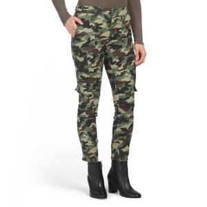 Anthropologie Blue Revival Teddy Cargo Green Pants